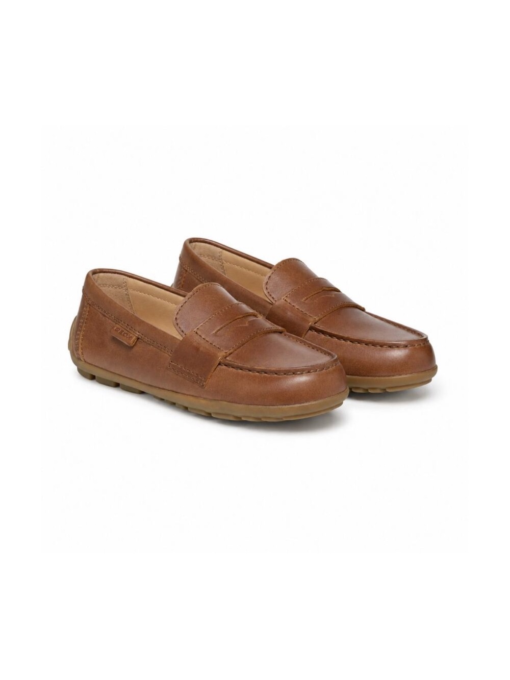 Geox Fast Boy Leather Loafer Size 2